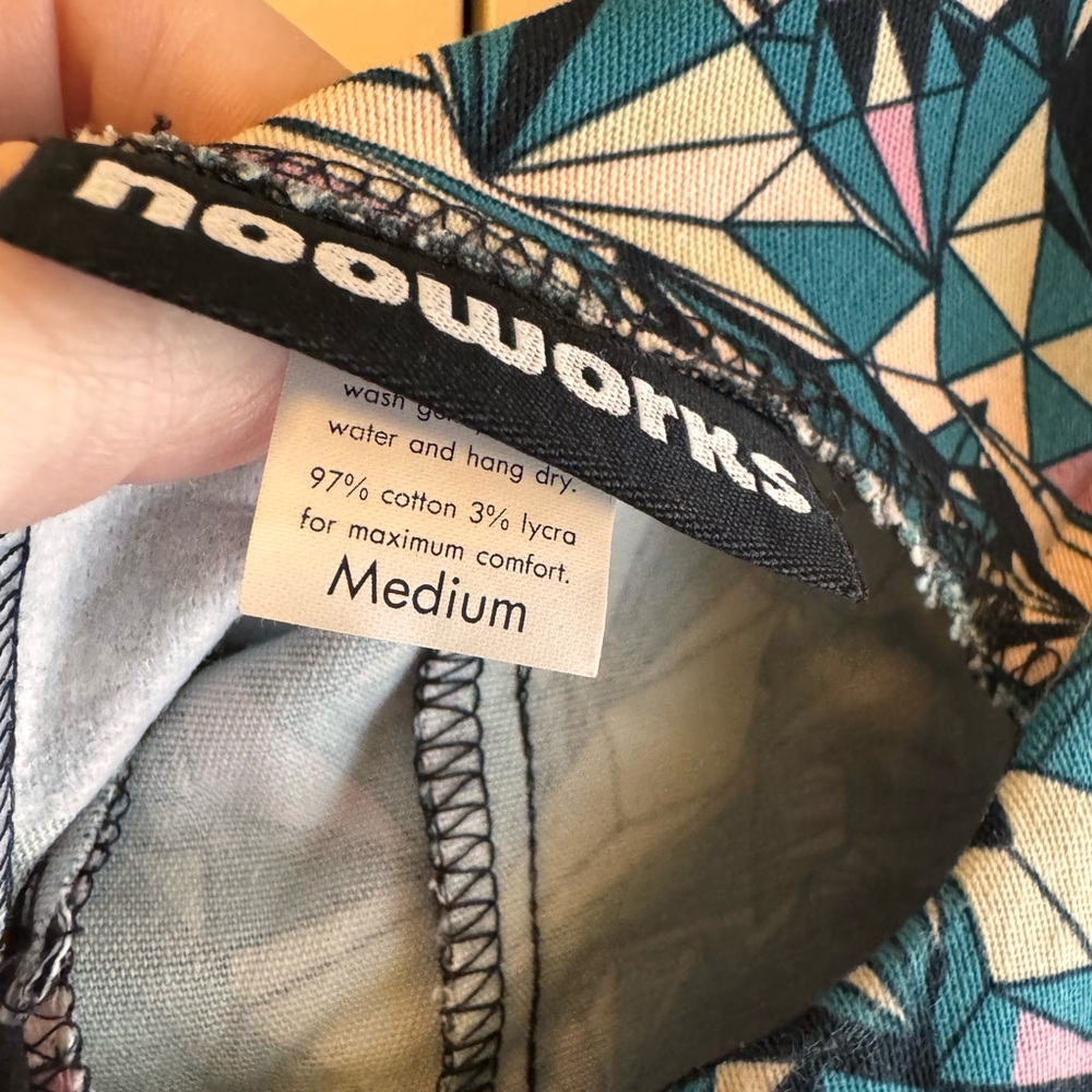 Nooworks Multi-Color Geometric Ruffle Sundress - Picture 5 of 9